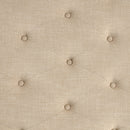 Convertible Folding Sofa Bed Ottoman With Memory Mattress And Tufted Design