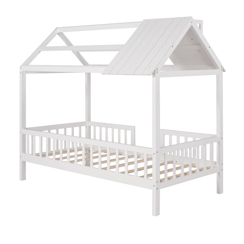 House Bed With Fence