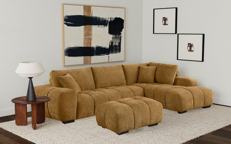 Camacho - Upholstered Chaise Sectional Sofa