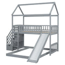 House Bunk Bed With Slide