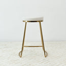 Jane - 26" Mid-Century Modern Luxury Upholstered Stool