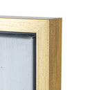 Modern Oil Painting, Square Framed Wall Art For Living Room Dining Room - Multicolor