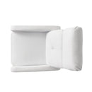 Contemporary Recliner Chair With Push Back Function