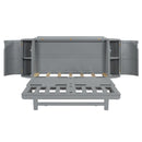 Murphy Bed With Hidden Storage & Modern Woven Design