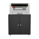 Office Furniture Copier Cabinet 2 Door Steel Copier Stand Mobile Pedestal File Printer Stand