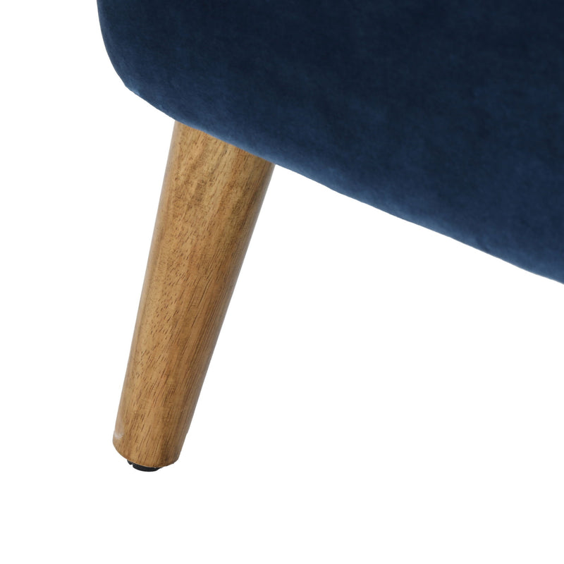 Modern Classic Shell Backed Loveseat