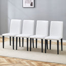 Versatile Dining Chairs With Comfortable Design And Metal Legs