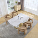 Coolmore Contemporary Designed Accent / Dining Chair With Armrests
