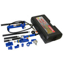 4T Separating Hydraulic Jack, Sheet Metal Separating Jack, Separating Hydraulic Combination To Repair The Depression - Black / Blue