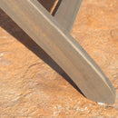 Blissique - Outdoor Foldable Wood Dining Table With Slat Design