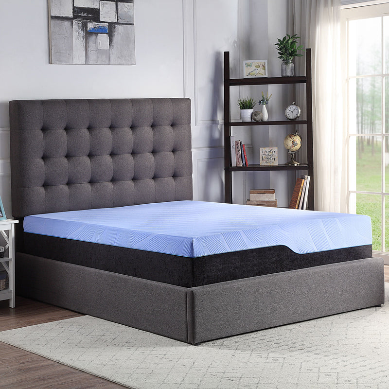 Refresh - 12" Hybrid Cooling Gelcare Memory Foam And Coil Mattress
