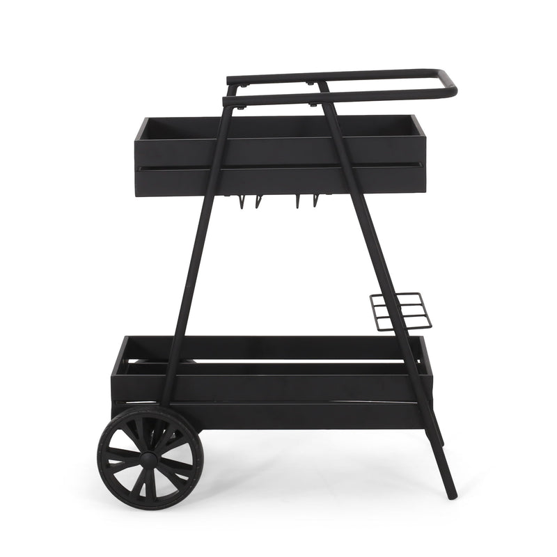 Industrial Bar Cart - Black