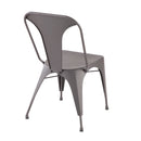 Austin - Industrial Dining Chair (Set of 2) - Matte Gray