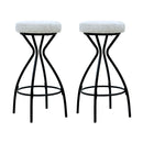 Modern Backless Bar Stools For Kitchen Island (Set of 2)