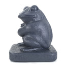 Whimsical - Frog Neptune Umbrella Base Concrete