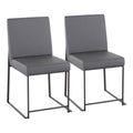 Fuji - Contemporary Modern Elegance With High Back Dining Chair (Set of 2)