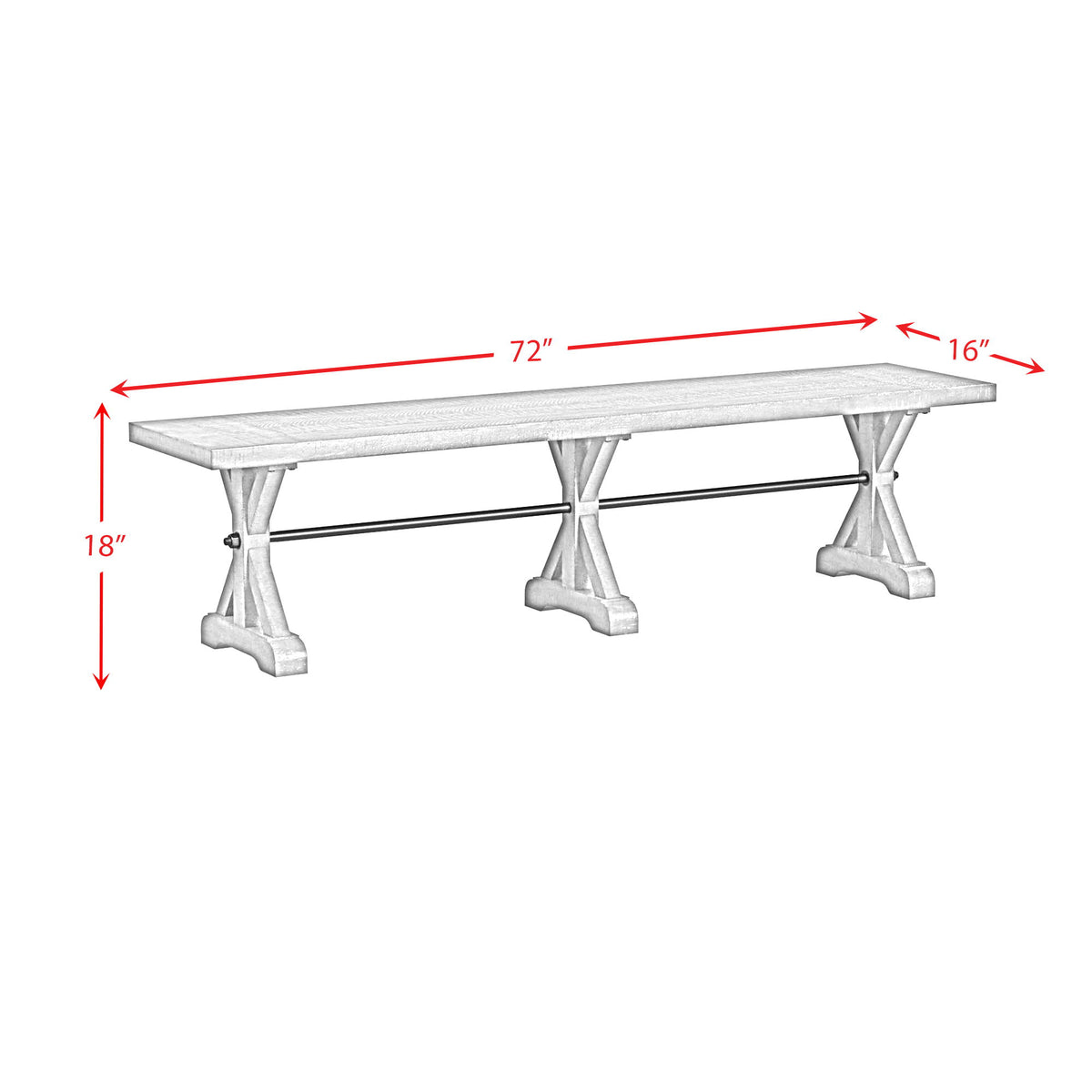 Yellowstone Standard Height Dining Set in Gray by Elements International, view 11