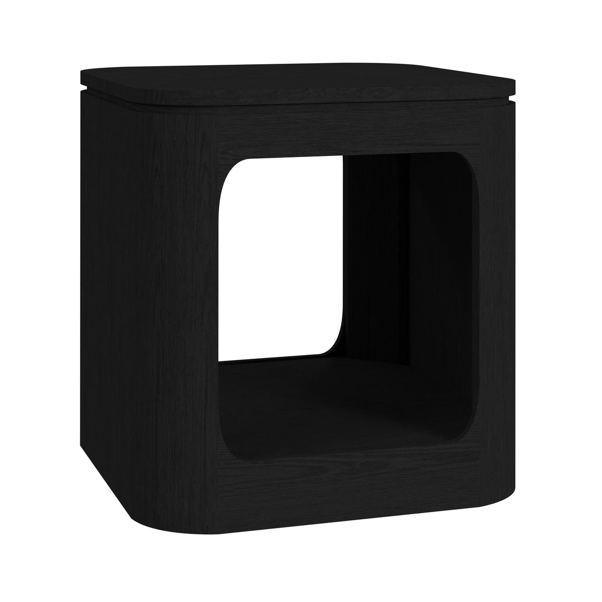 Rosalie Table in Black by Elements International, view 3