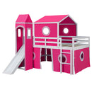 Loft Bed & Slide Tent And Tower