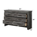 Vidalia - Dresser - Rustic Gray Oak - Atlantic Fine Furniture Inc