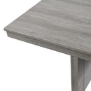 Uster - Coffee Table With Four Storage Stools - Gray