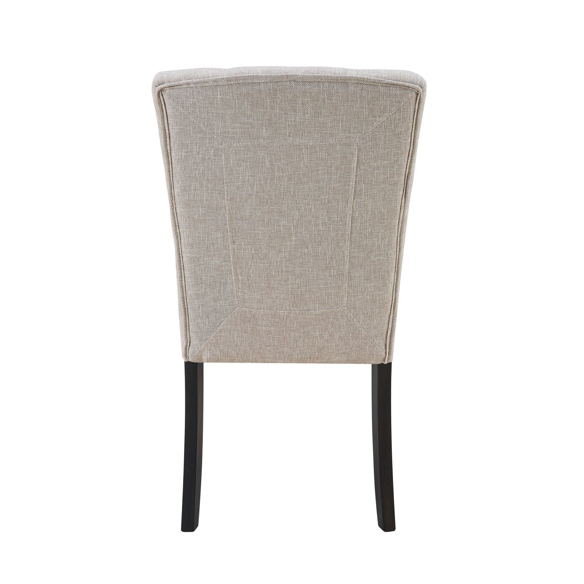 Lexi - Tufted Upholstered Chair (Set of 2) - Espresso