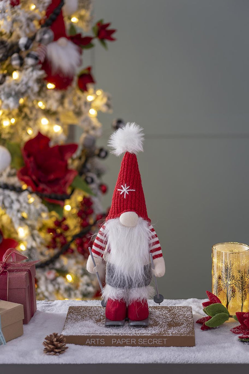 Christmas Gnomes Decorations, Christmas Table Home Ornaments For Holiday Party Gifts (Set of 2) - Multicolor