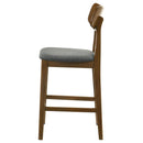 Robbie - 4 Pieces Counter Stool, box 2 of 2 - Walnut