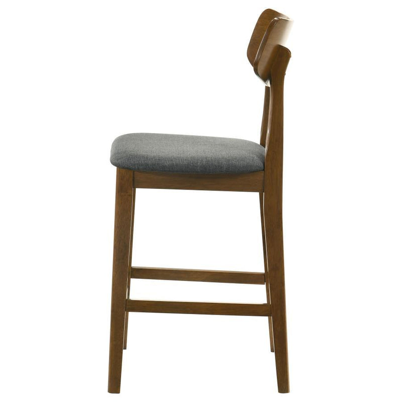 Robbie - 4 Pieces Counter Stool, box 2 of 2 - Walnut