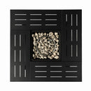 34" Propane Gas Fire Pit Table, 50000 Btu Rectangular Steel Fire Pit For Outside Patio Deck Garden Courtyard - Black