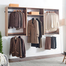 Devi - Wall Mounted Closet System, Modular Units