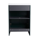 Modern Freestanding Bathroom Vanity With Soft Close Cabinet Doors