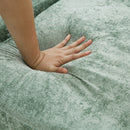 Boneless Design Upholstered Sofa Bed With Cup Holders