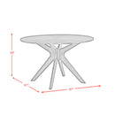 Weston - Round Dining Table - Walnut