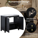 Bathroom Vanity Organizer With Sink, Combo Cabinet Set, Bathroom Storage Cabinet