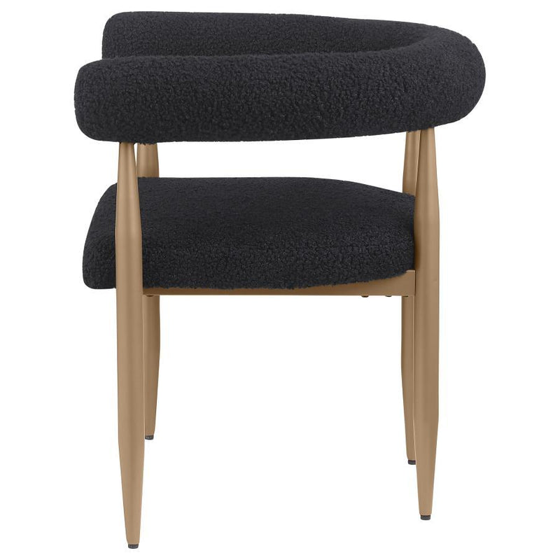 Dunmore - Boucle Upholstered Dining Arm Chair (Set of 2)