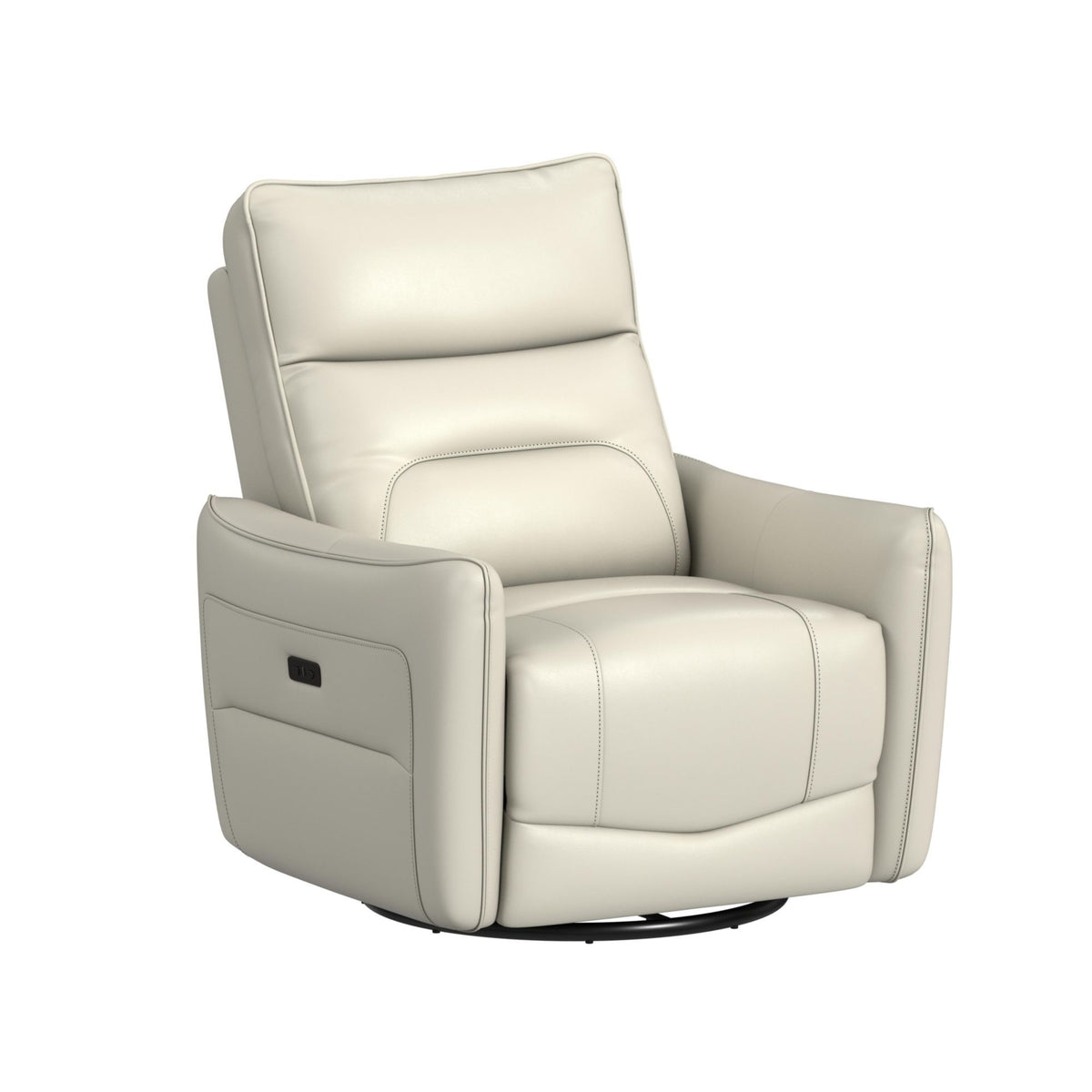 Deco Recliner With Glider And Swivel in Beige by Elements International