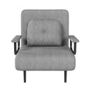 3 In 1 Convertible Folding Sofa Bed With Adjustable Backrest And Pillow