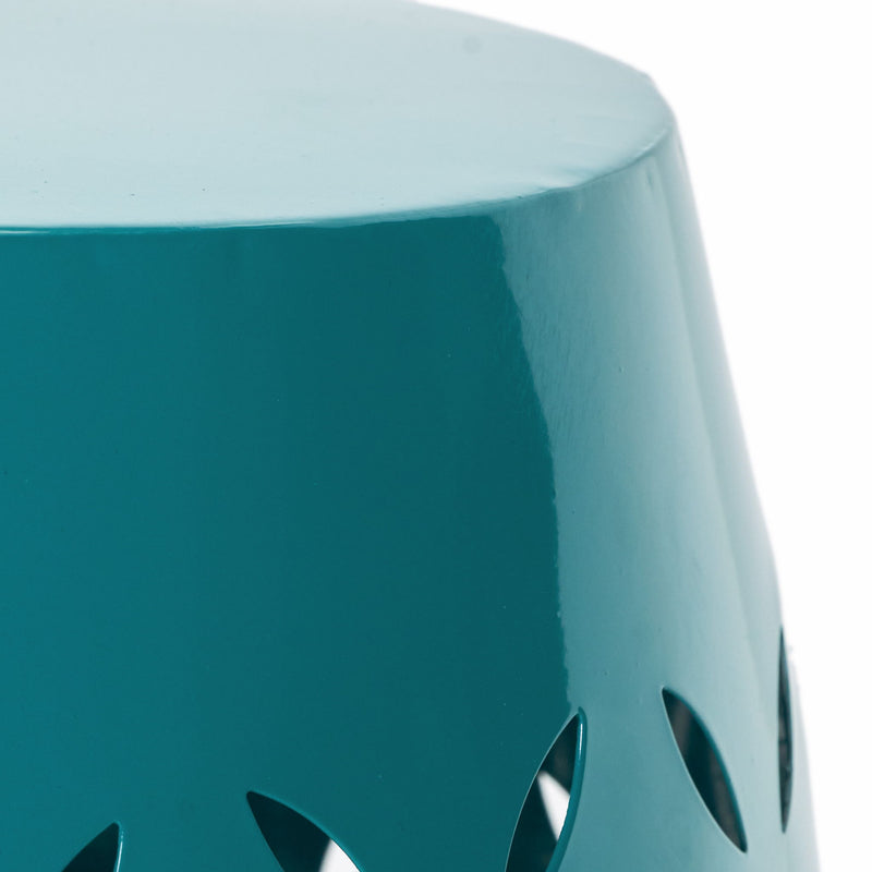 Lilac - Lace Cut Side Table, Compact Design