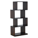 Zig Zag Display Unit - Antique Brown
