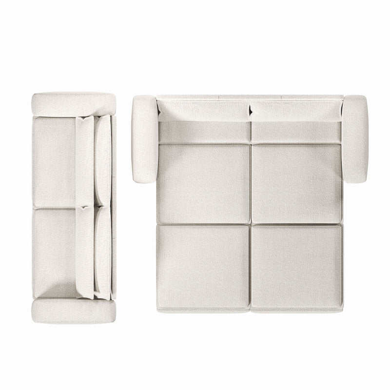 Sleeper Pull Out Sofa Bed, 3 In 1 Convertible Chaise Lounge