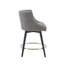 Mateo - Swivel Counter Stool - Gray