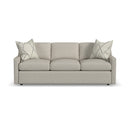Sky - Upholstered Sofa - Light Gray - Atlantic Fine Furniture Inc