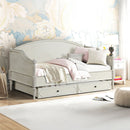 Lucien - Daybed - Antique White Finish - Atlantic Fine Furniture Inc