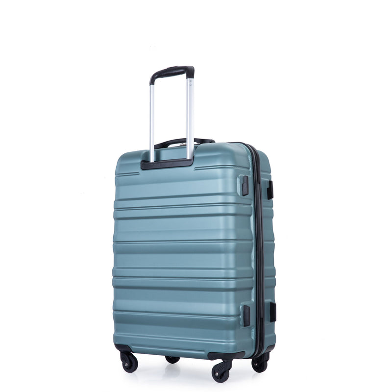 Expandable 3 Piece Luggage Sets Lightweight & Durable Suitcase, Spinner Wheels, Tsa Lock