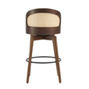 Como - Indoor Wood Barstool (Sey of 2)
