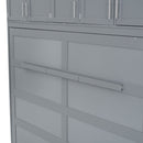 Murphy Modern Bed With Top Cabinets For Space Saving And Comfort