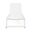 Myers - Modern Chaise Lounge Set With Adjustable Mesh Back