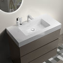 Alice - Bathroom Vanity With Sink, Large Storage Freestanding Bathroom Vanity For Modern Bathroom, One-Piece Sink Basin Without Drain And Faucet
