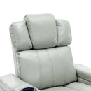 Power Recliner Theater Chair With Cooling Cup Holder, Bluetooth Speaker, LED Lights, USB Ports